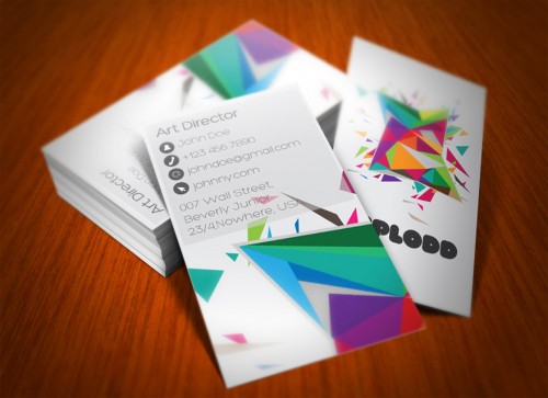 14_Color Explosion Business Card