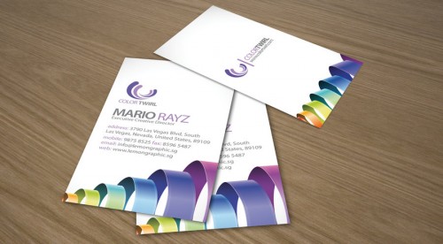 18_Color Twirl Business Card