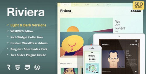 Riviera - Portfolio WordPress Theme