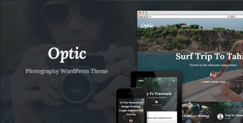 Optic - WordPress Theme for Photographers