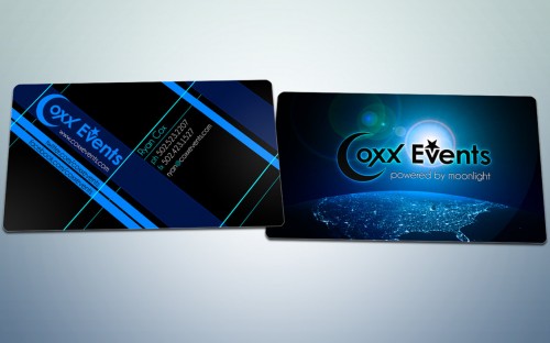 Coxx Events Business Cards