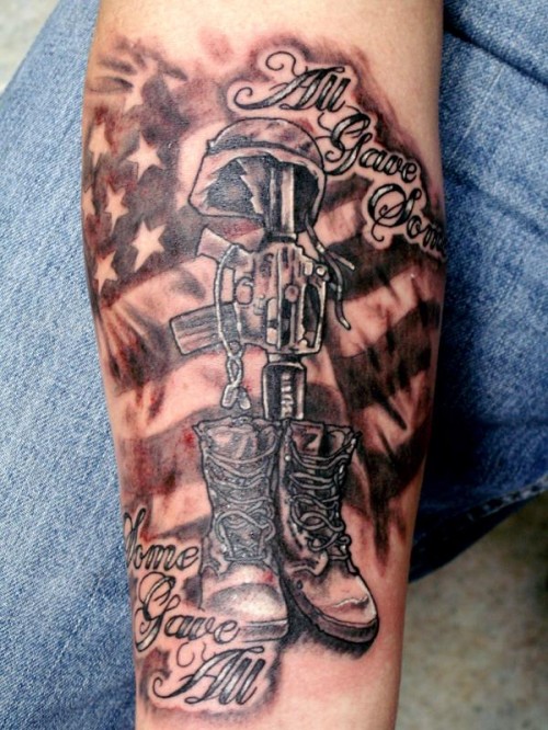 Soldier Memorial Tattoos