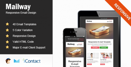 Mailway - Responsive E-mail Template