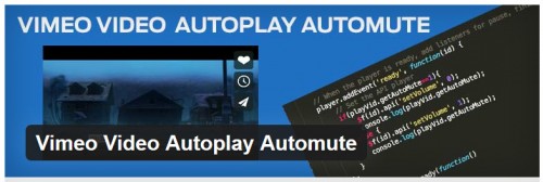 Vimeo Video Autoplay Automute