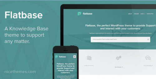Flatbase - Responsive Knowledge Base, Wiki Theme