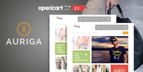 Auriga - Fashion Responsive OpenCart Theme