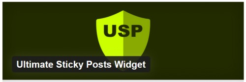 Ultimate Sticky Posts Widget