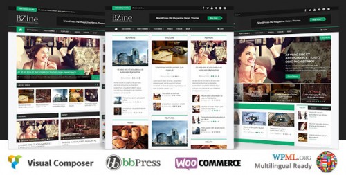 Bzine - WordPress Premium HD Magazine Theme