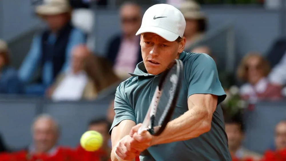 Jannik Sinner, en la final del Mutua Madrid Open